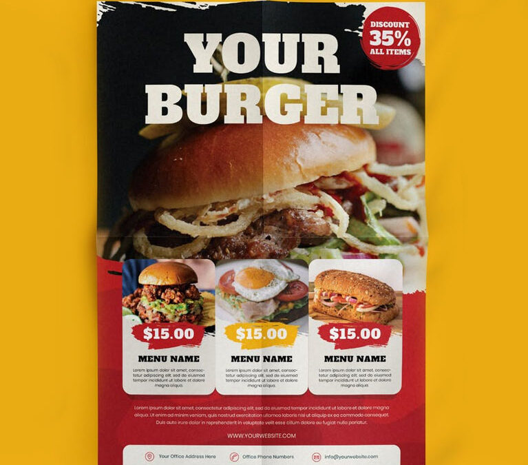 Burger – Flyer