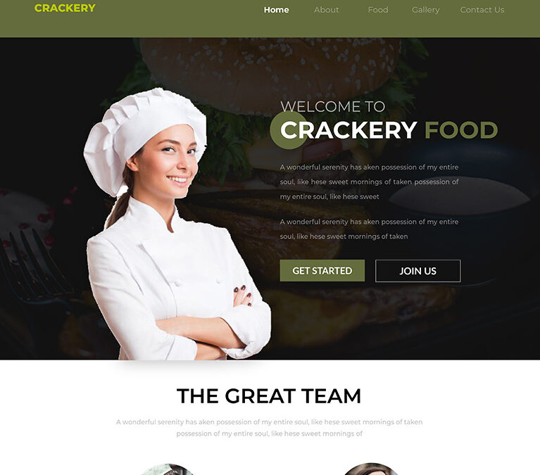 Crackery – Website
