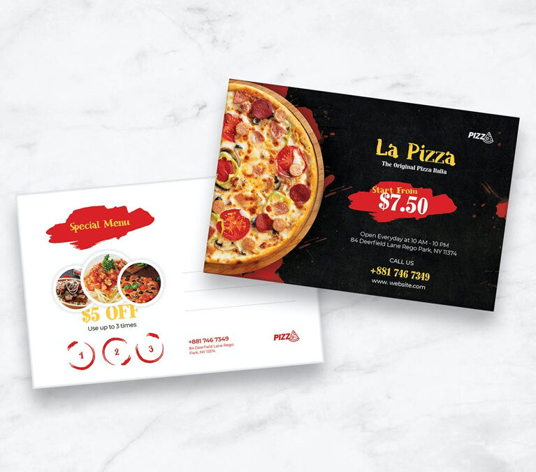 Pizza – Post Card